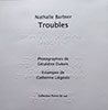 Page de garde du livre Trouble en français et en braille